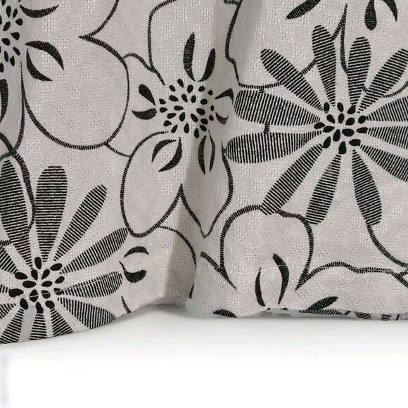 Kenneth Cole New York Men's Short Sleeve Button Up Black Gray Floral Tropical XL - Picture 5 of 9